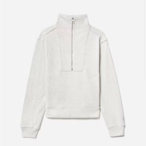 Everlane half zip sweatshirt xs